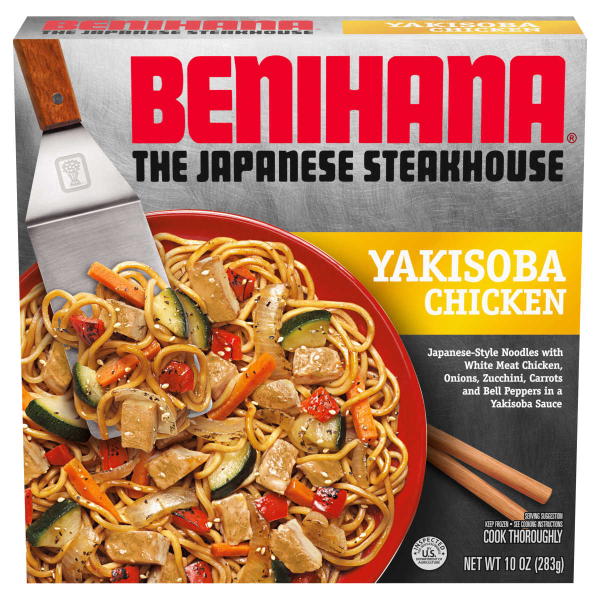 The Japanese Steakhouse Yakisoba Chicken Frozen Meal