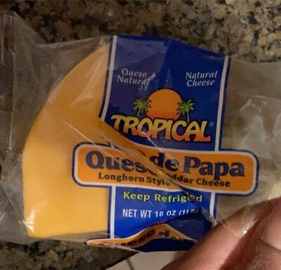 Tropical Queso de Papa Cheddar 16oz