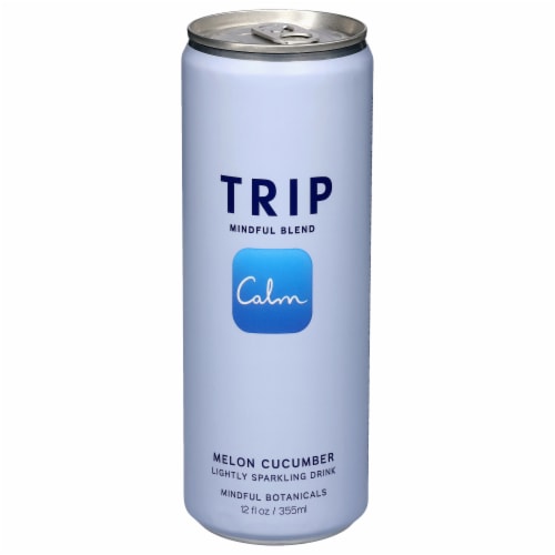 Trip Mindful Blends Calm Melon Cucumber Sparkling Water Can