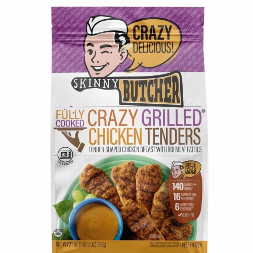 Skinny Butcher Crazy Grilled 21oz Chicken Tenders
