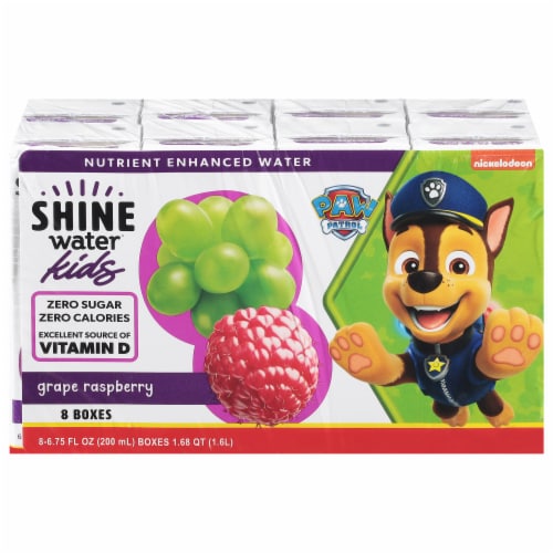 ShineWater® Grape Raspberry Paw Patrol™ Juice Boxes