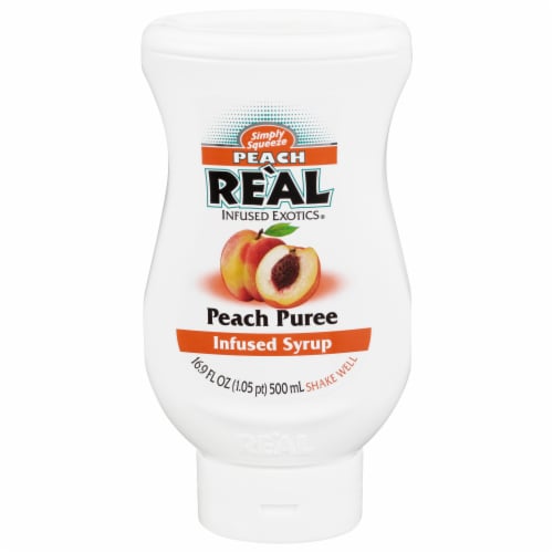Simply Squeeze Real Peach Puree Infused Syrup