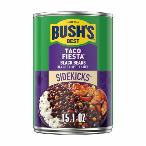 Bush's Taco Fiesta Black Beans 15.1 oz