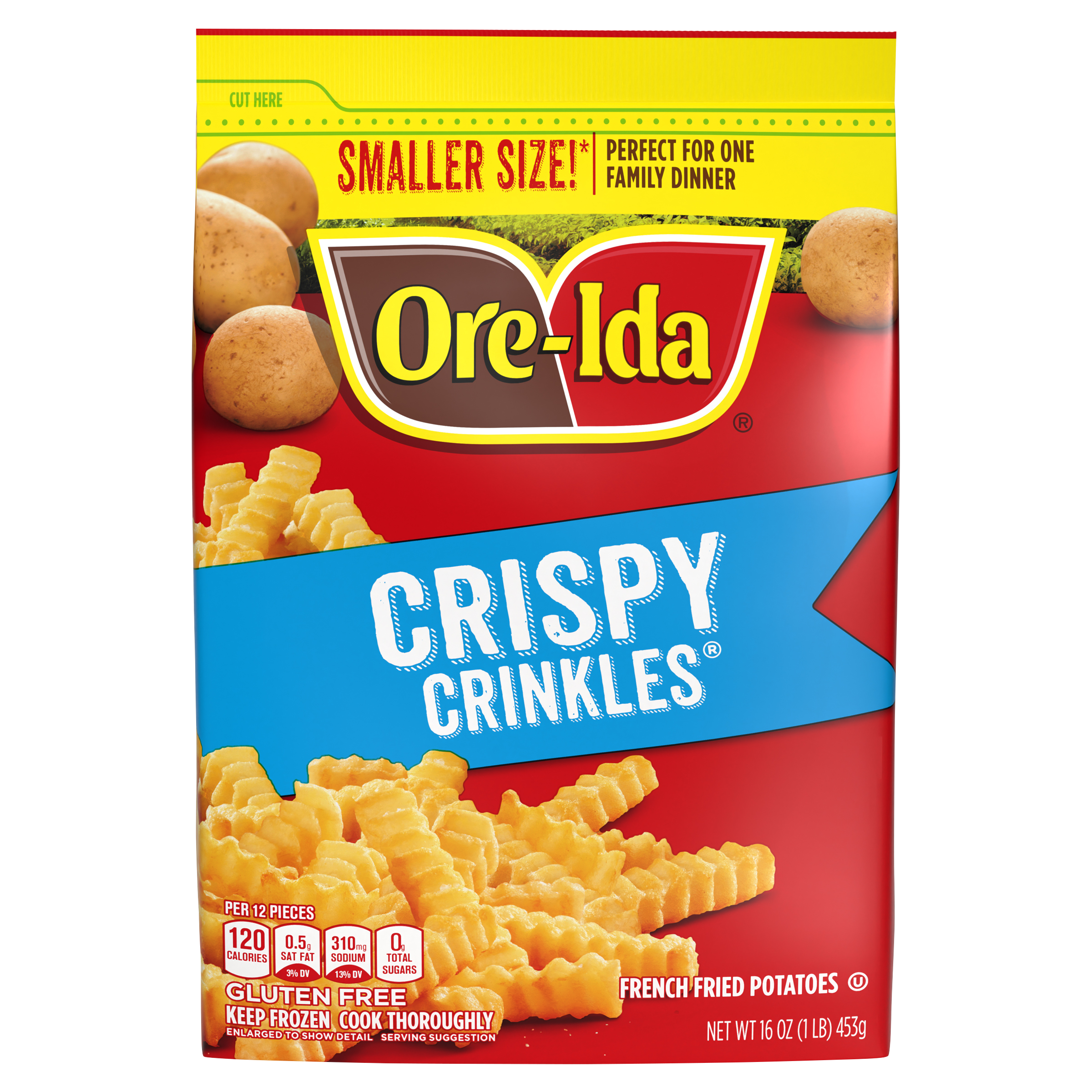 Crispy Crinkles French Fried Potatoes