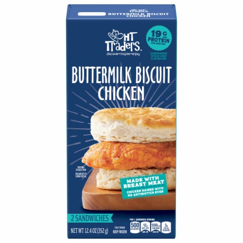 HT Traders™ Buttermilk Biscuit Chicken Breakfast Sandwiches