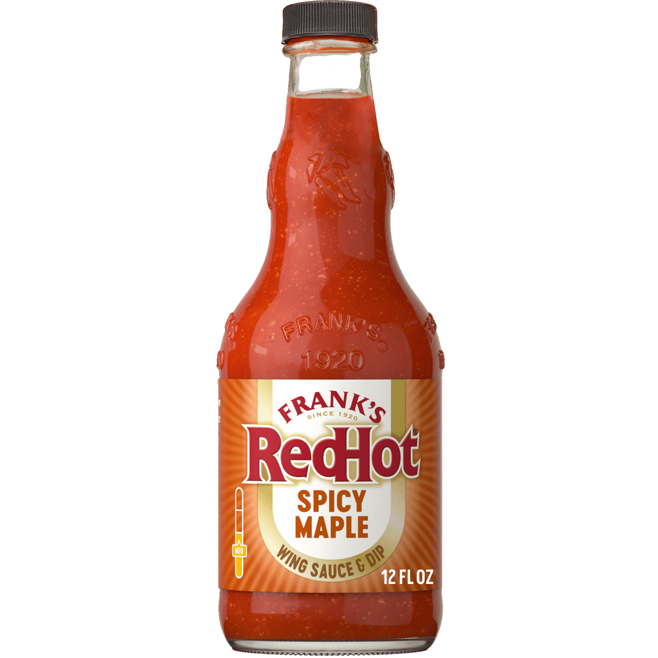 Frank's RedHot Spicy Maple Wings Sauce, 12.0 fl oz