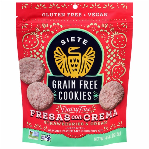 Siete Strawberries and Cream Grain-Free Cookies
