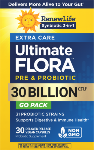 Renew Life® Ult Flora Extra Care 30 Billion Go Pack