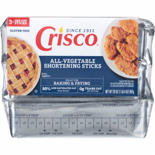 Crisco All-Vegetable Shortening Sticks