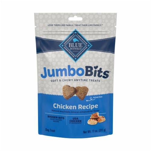 Blue Buffalo™ Chicken Jumbo Bit Natural Soft-Moist Training Dog Treats