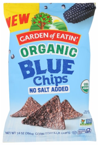Garden of Eatin'® Organic Tortilla Blue Corn Non-Salted Chips