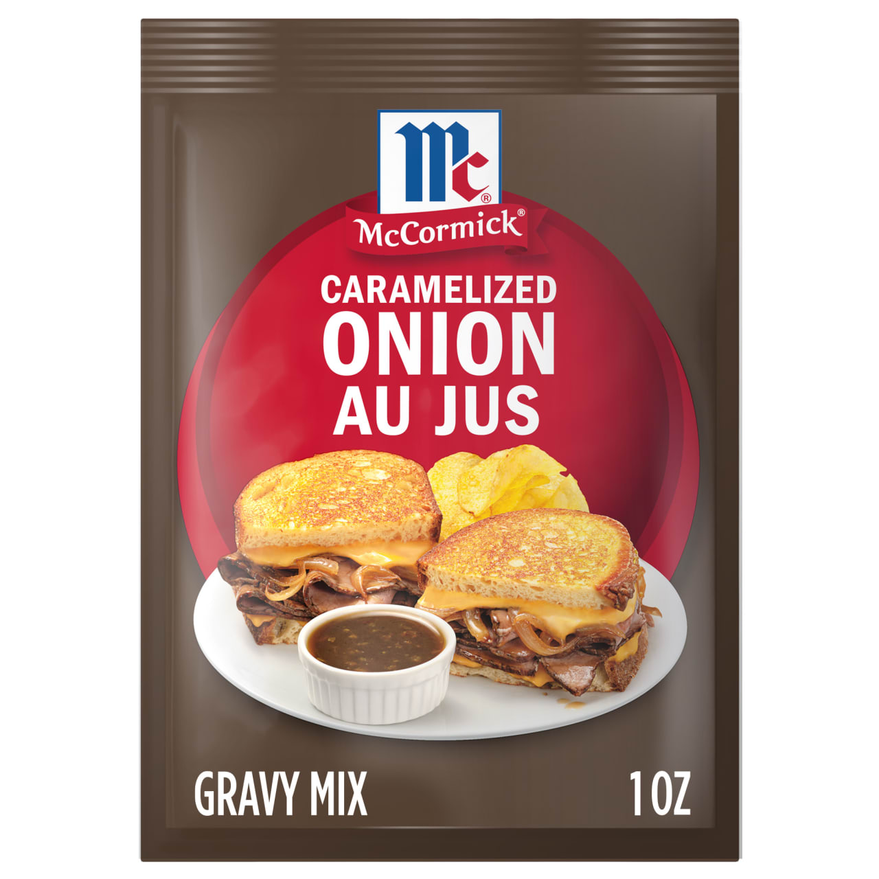 McCormick Caramelized Onion Au Jus Gravy Seasoning Mix, 1.0 oz