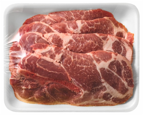 Kroger Bone-In Pork Shoulder Steaks (3 per pack)