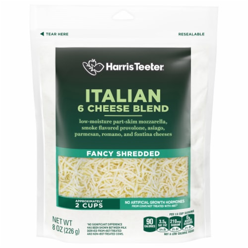 Harris Teeter Italian 6 Cheese Blend Fancy Shredded Cheese