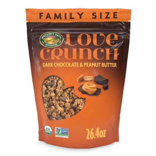 Nature's Path Love Crunch Dark Chocolate & Peanut Butter Granola