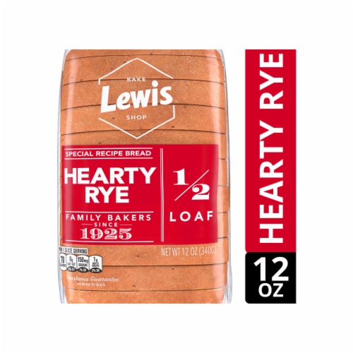 Lewis Bake Shop Half Loaf Rye Bread