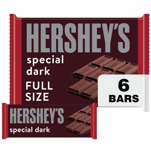 HERSHEY'S SPECIAL DARK Mildly Sweet Chocolate S'mores Candy Bars