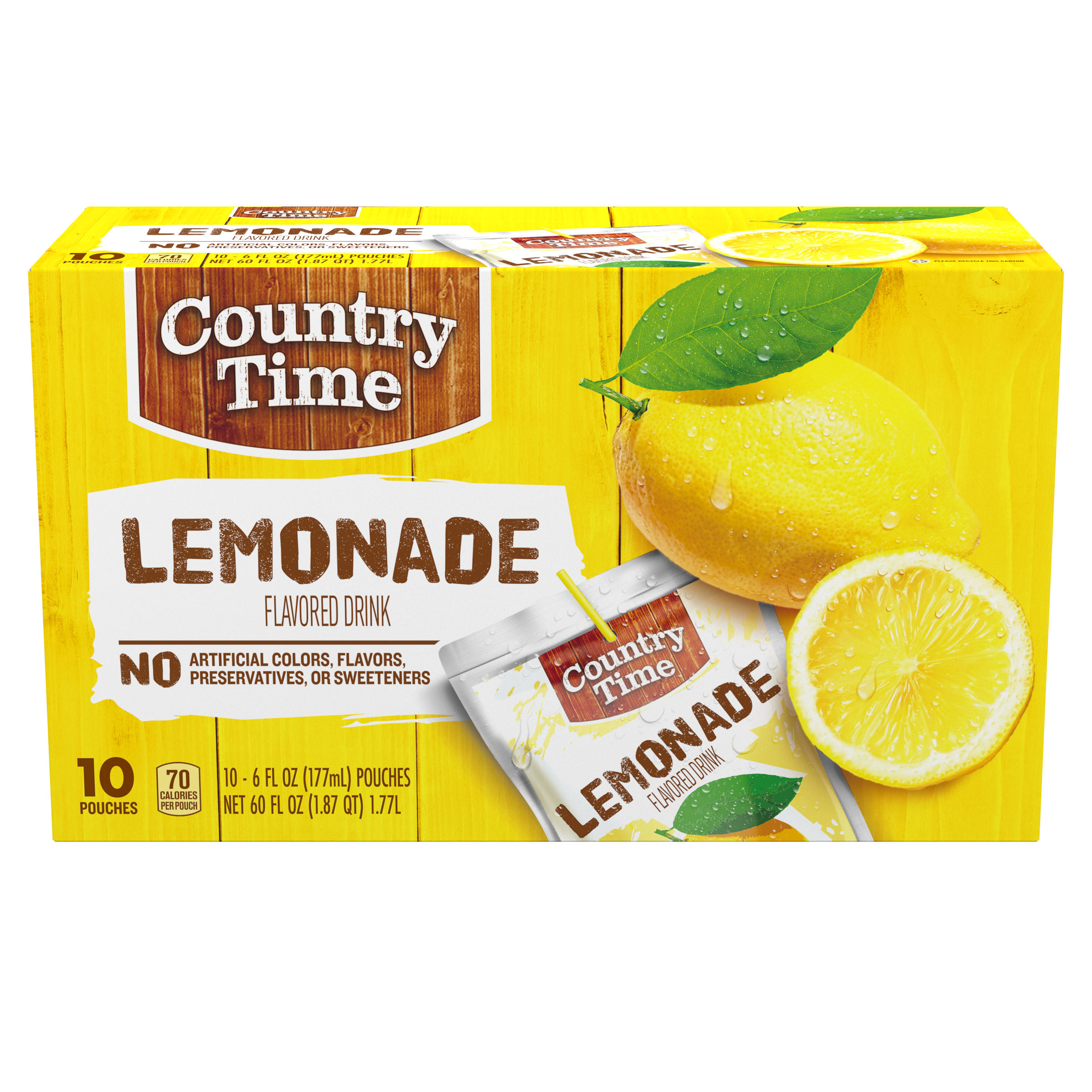 Lemonade Ready to Drink Flavored Drink Pouches