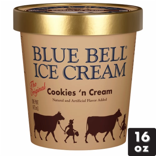 Blue Bell® Cookies n Cream Ice Cream Pint