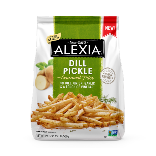 Alexia® Dill Pickle Seasoned Fries with Dill, Onion, Garlic & a Touch of Vinegar