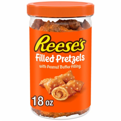 Reese's Filled Pretzels with Peanut Butter Filling