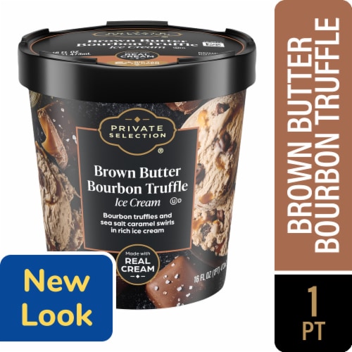 Private Selection® Brown Butter Bourbon Truffle Ice Cream Pint