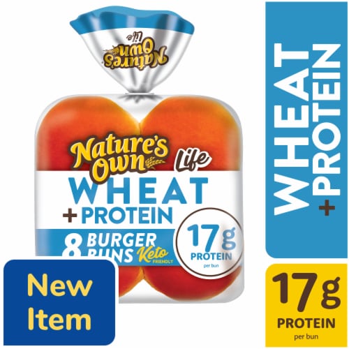 Nature's Own Life Protein Plus Wheat Burger Buns