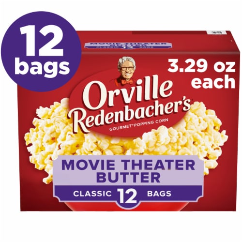 Orville Redenbacher’s Movie Theater Butter Popcorn, Microwave Popcorn
