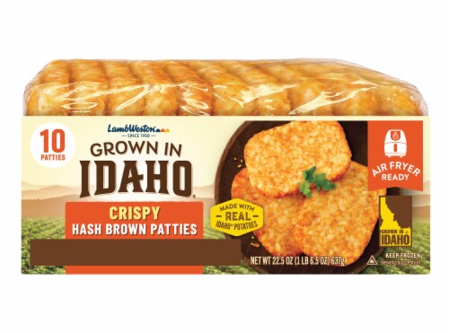 Grown in Idaho® Crispy Hash Brown Patties 10 ct