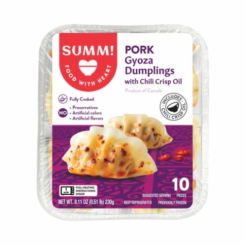 SUMM! Pork Gyoza with Chili Crisp Oil 8.11 oz