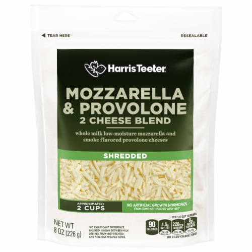 Harris Teeter Shredded Mozzarella & Provolone 2 Cheese Blend
