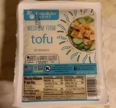 Franklin Farms Medium Firm Tofu