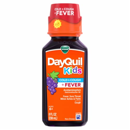 VICKS® DayQuil™ Kids Grape Cold & Cough + Fever Kids Ages 6+
