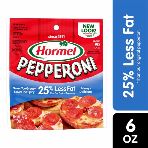 Hormel® 25% Less Fat Pepperoni