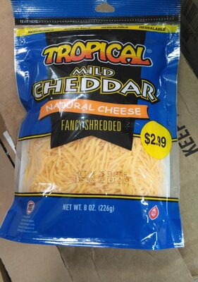 Tropical Cheddar Mild Shredded