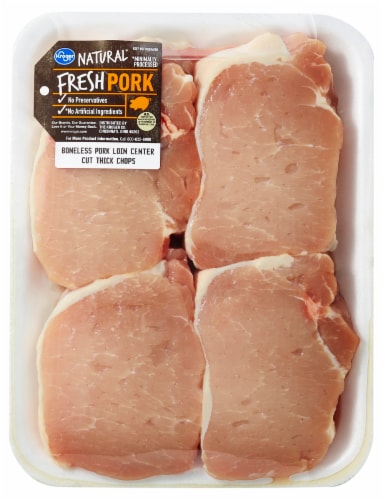 Boneless Pork Loin Center Cut Thick Pork Chops