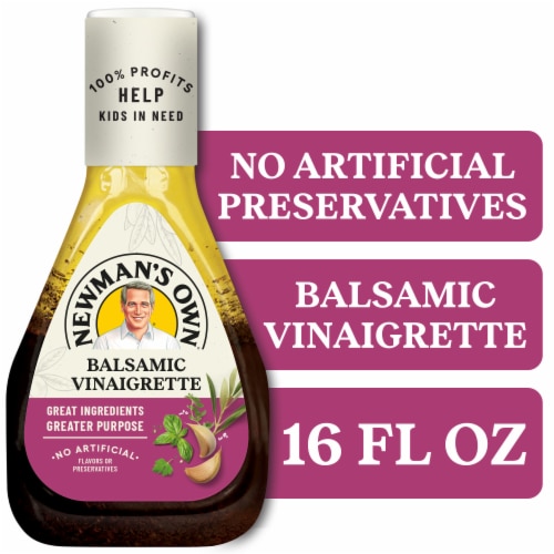 Newman's Own Balsamic Vinaigrette Salad Dressing