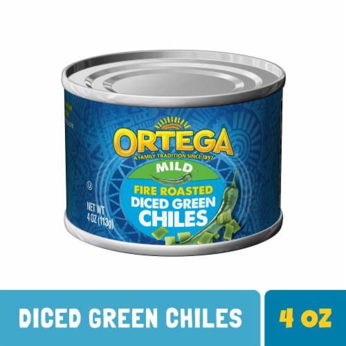 Ortega Fire Roasted Mild Diced Green Chiles, Kosher