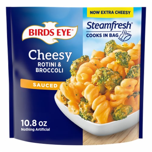 Birds Eye Steamfresh Sauced Cheesy Pasta & Broccoli, Frozen Side
