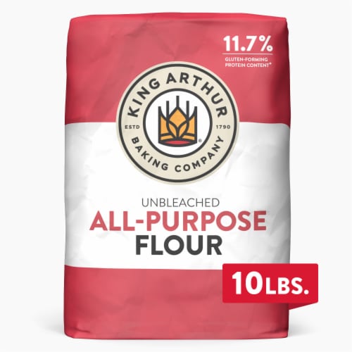 King Arthur All Purpose Unbleached Flour, Non-GMO Project, Certified Kosher, No Preservatives