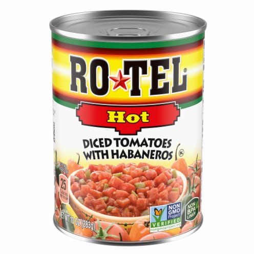 ROTEL Hot Diced Tomatoes with Habaneros
