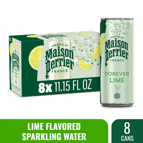 Maison Perrier Forever Lime-Flavored Sparkling Water Cans 8 Count