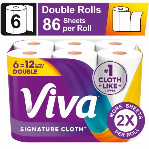 Viva® Signature Cloth™ Paper Towels Double Rolls