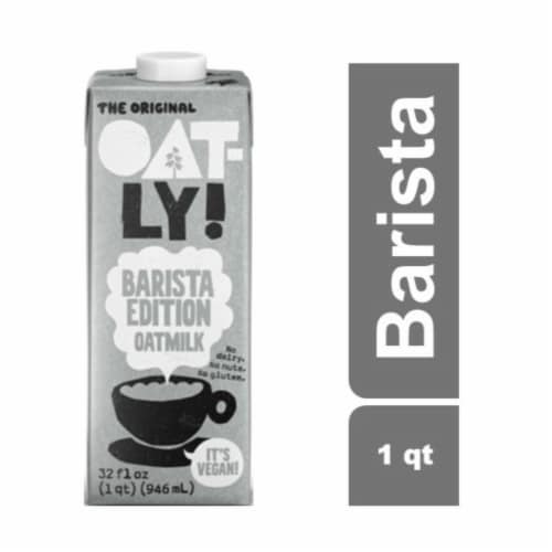 Oatly Dairy-Free Shelf-Stable Barista Edition Original Oat Milk