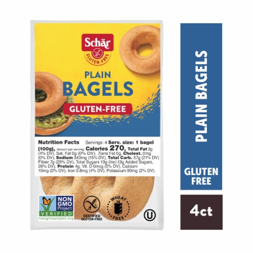 Schar Gluten Free Plain Bagels