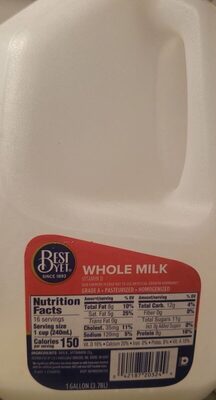 Best Yet Whole Milk