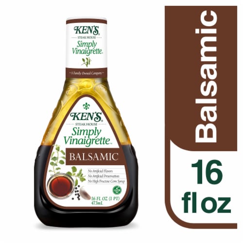 Ken's Steak House® Simply Vinaigrette Balsamic Salad Dressing