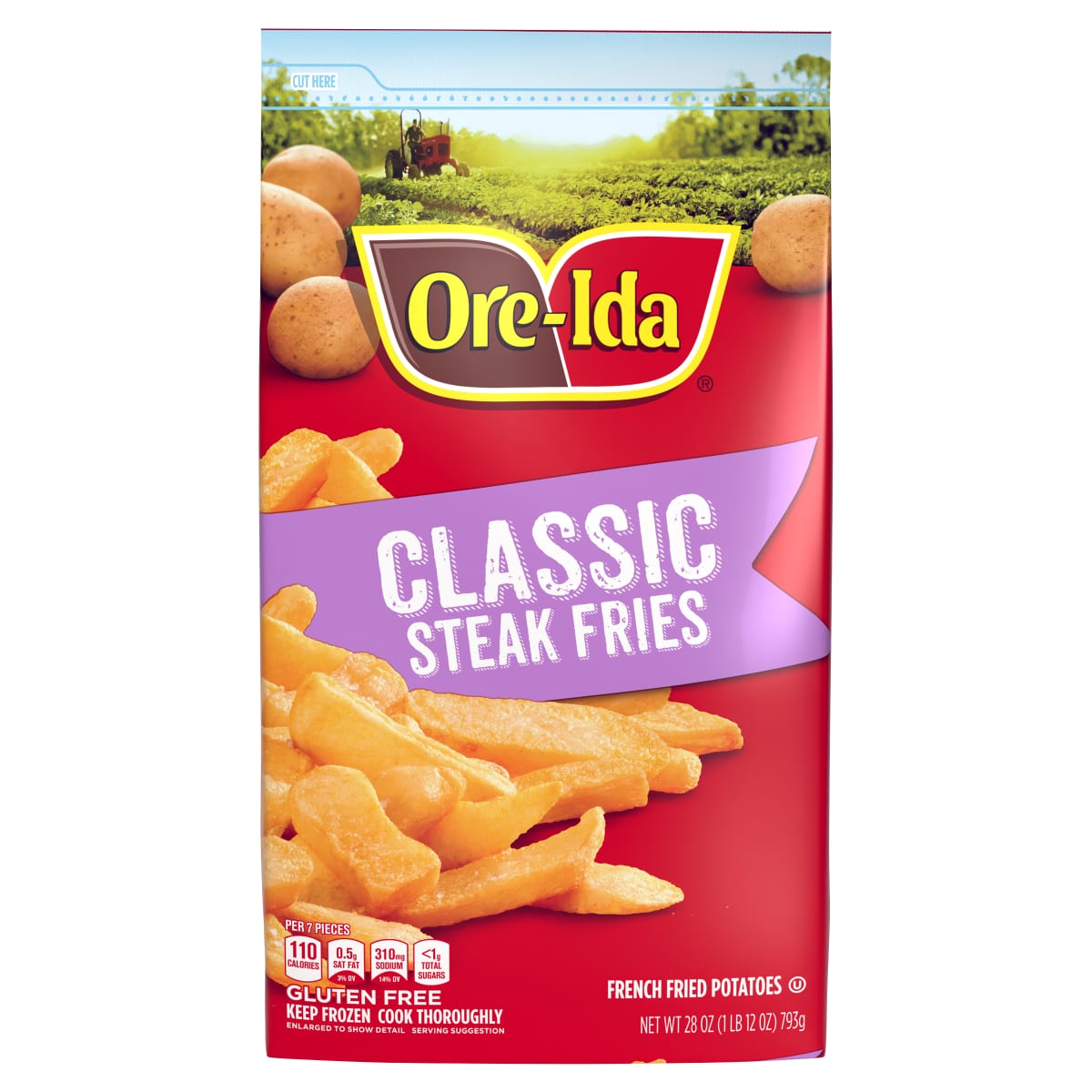 Classic Thick Cut Steak French Fries French Fried Potatoes