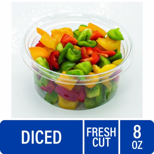 Tri Blend Diced Bell Peppers Fresh Cut In Store Daily