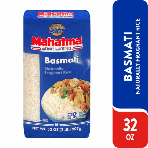 Mahatma Basmati Rice, Long Grain Rice, Uncooked Rice, 32 oz (907g)